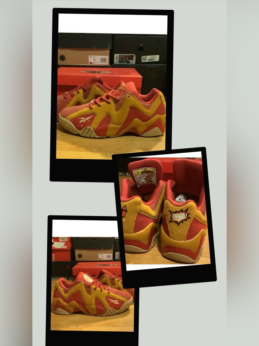 Reebok x Looney Tunes Hurrikaze 2 Low Wile E. Coyote Sneakers 🧨 💥 Men’s Size 9